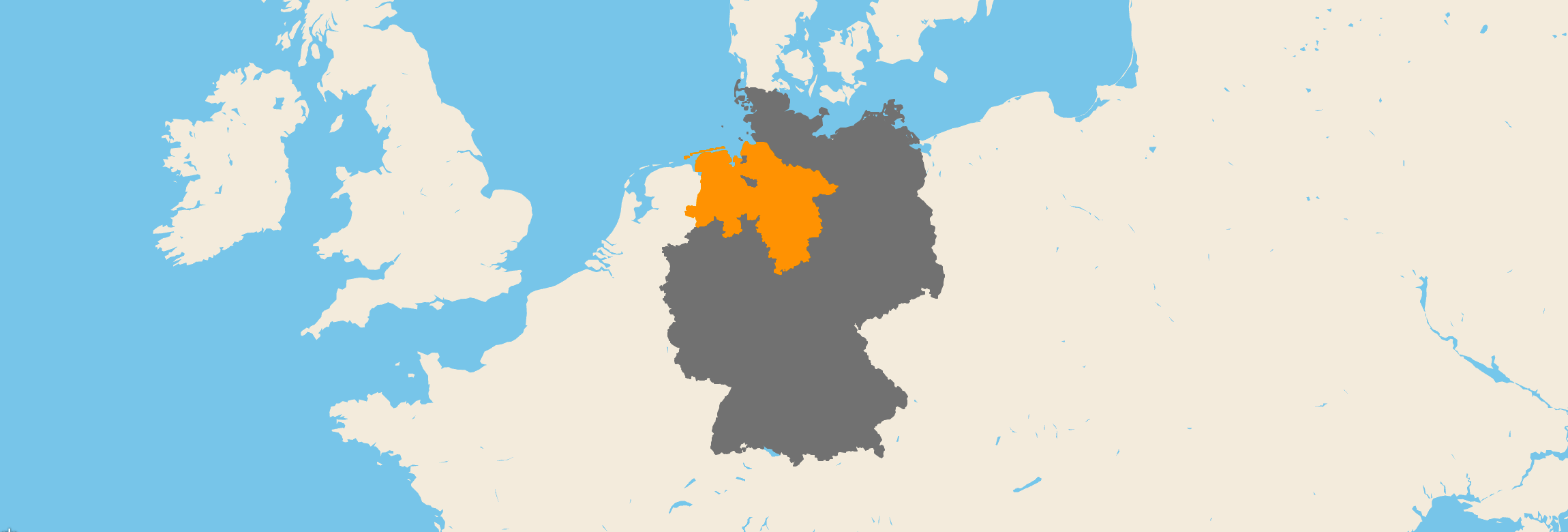 Niedersachsen kartenansicht