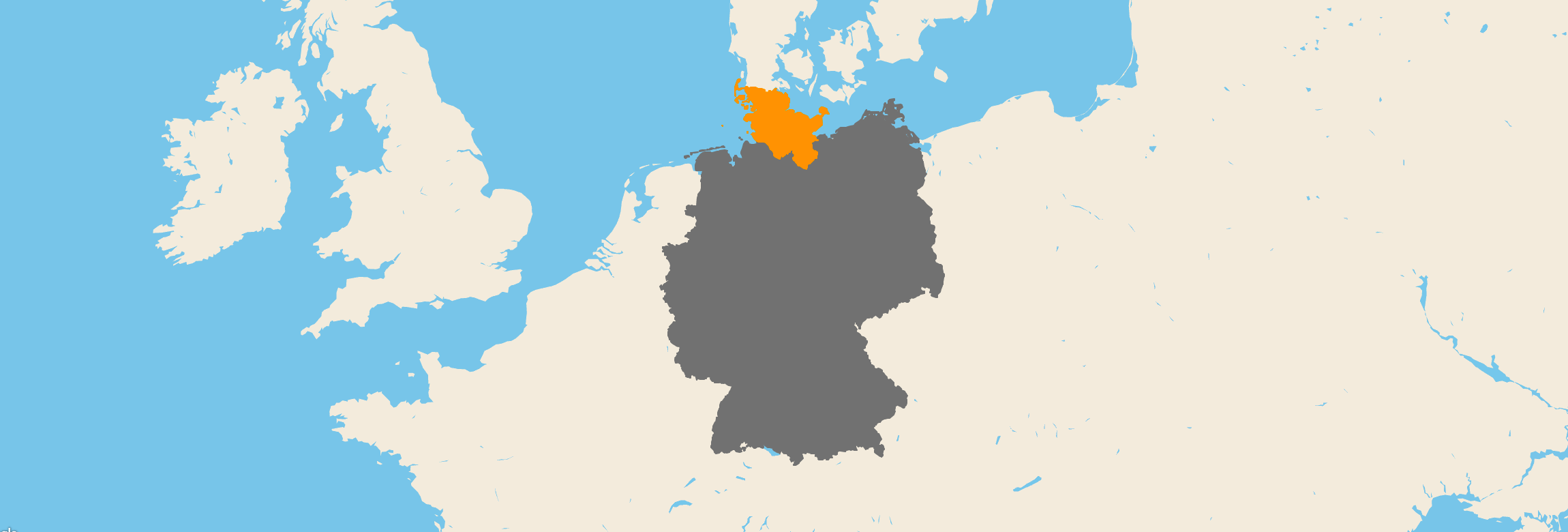 Schleswig-Holstein kartenansicht