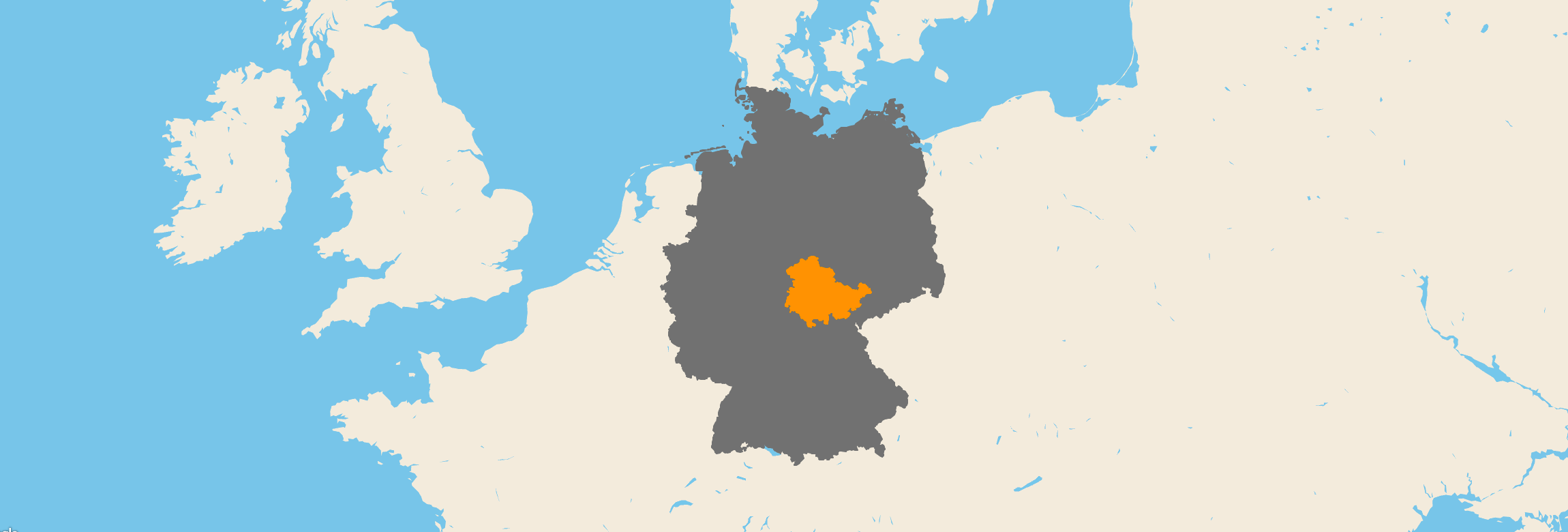 Thüringen kartenansicht