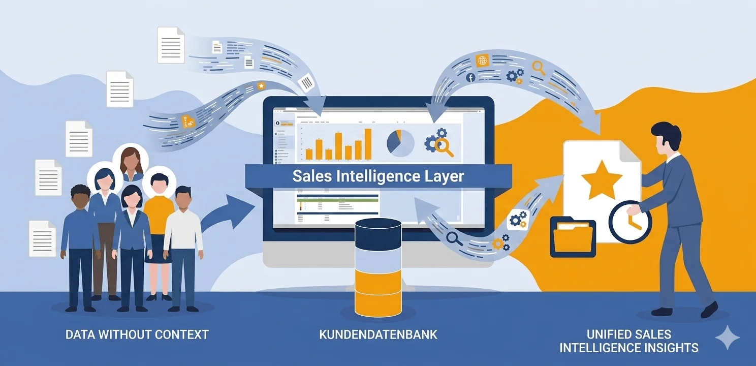 Sales Intelligence als Kernsystem für den B2B-Vertrieb